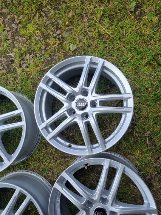 4x Alufelge 17 Zoll 7.5" 5x112 29ET KBA571666 Audi A4 Rim Wheel FEL9065717437wb