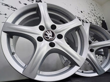 Load image into Gallery viewer, 4x Alufelge 16 Zoll 7.5" 5x112 35ET Glanz Silber Seat Exeo Superb I Passat FEL5432915282ht