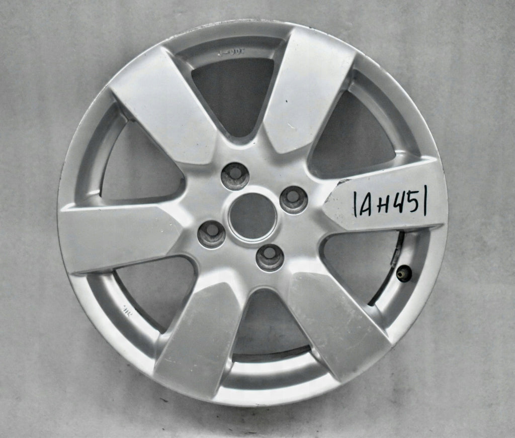 1x Alufelge 16 Zoll 6.0" 4x100 55ET Glanz Grau BG16A Nissan Micra K12 Rim Wheel