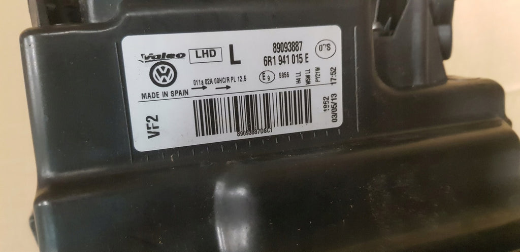 Frontscheinwerfer VW Polo 6r1 6R1941015E Links Scheinwerfer Headlight