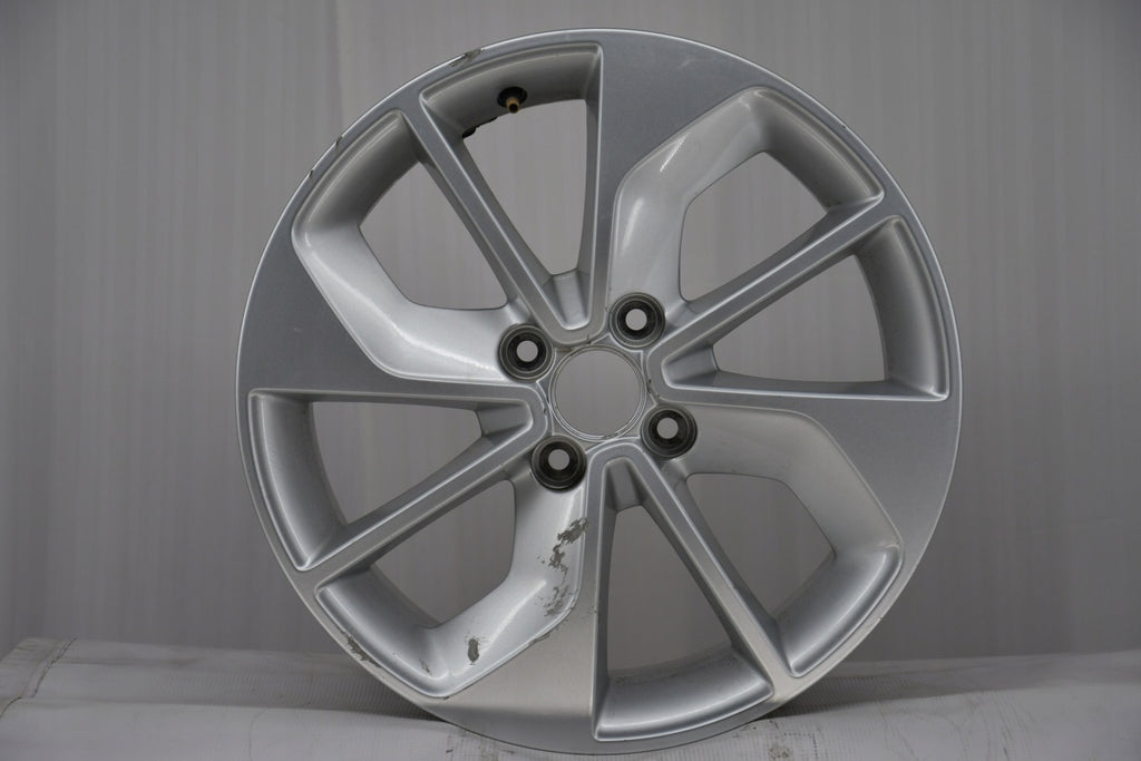 1x Alufelge 16 Zoll 6.5" 4x100 44ET Glanz Schwarz 403009007R Renault Rim Wheel FEL7132013744zo