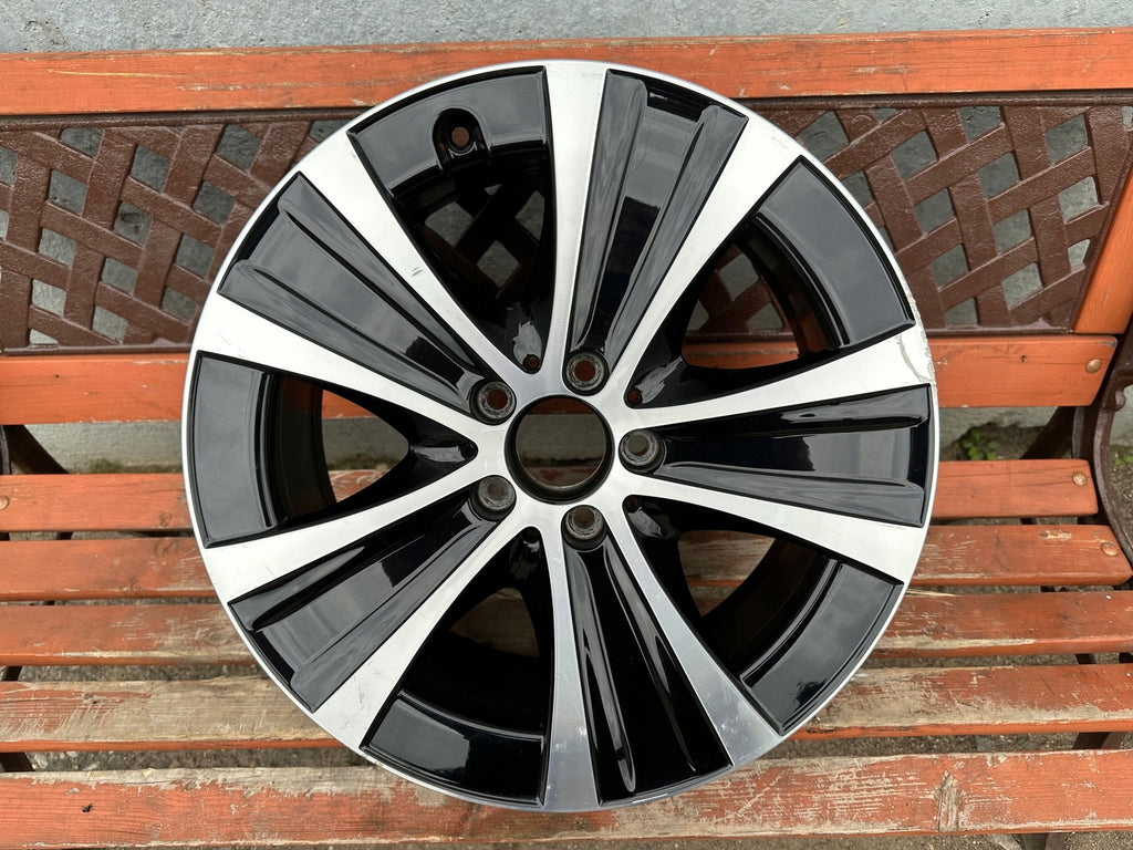 1x Alufelge 18 Zoll 8.0" 5x112 43ET Glanz Schwarz A2134013700 Mercedes-Benz W213