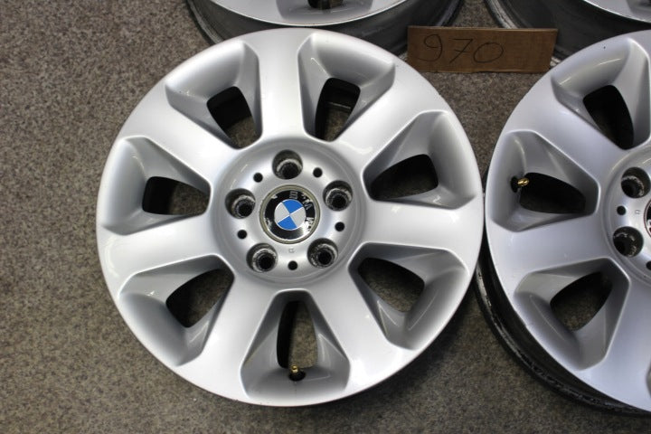 4x Alufelge 16 Zoll 7.0" 5x120 20ET Silber 6758774 BMW 5 E60 E61 Rim Wheel FEL2787887593bm