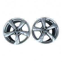 Load image into Gallery viewer, 1x Alufelge 18 Zoll 8.0&quot; 5x112 39ET Glanz Silber 4K0601025 Audi A5 A4 Rim Wheel