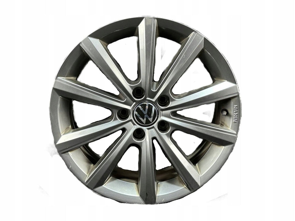 1x Alufelge 17 Zoll 6.5" 5x112 41ET Glanz Silber 3G0071497C VW Passat B8 FEL5352257059zw