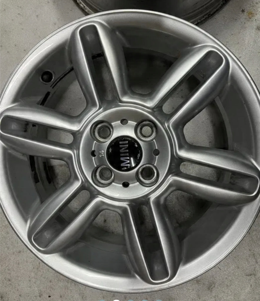 1x Alufelge 16 Zoll 6.5" 4x100 48ET 6856969 6791940 Mini R56 Rim Wheel