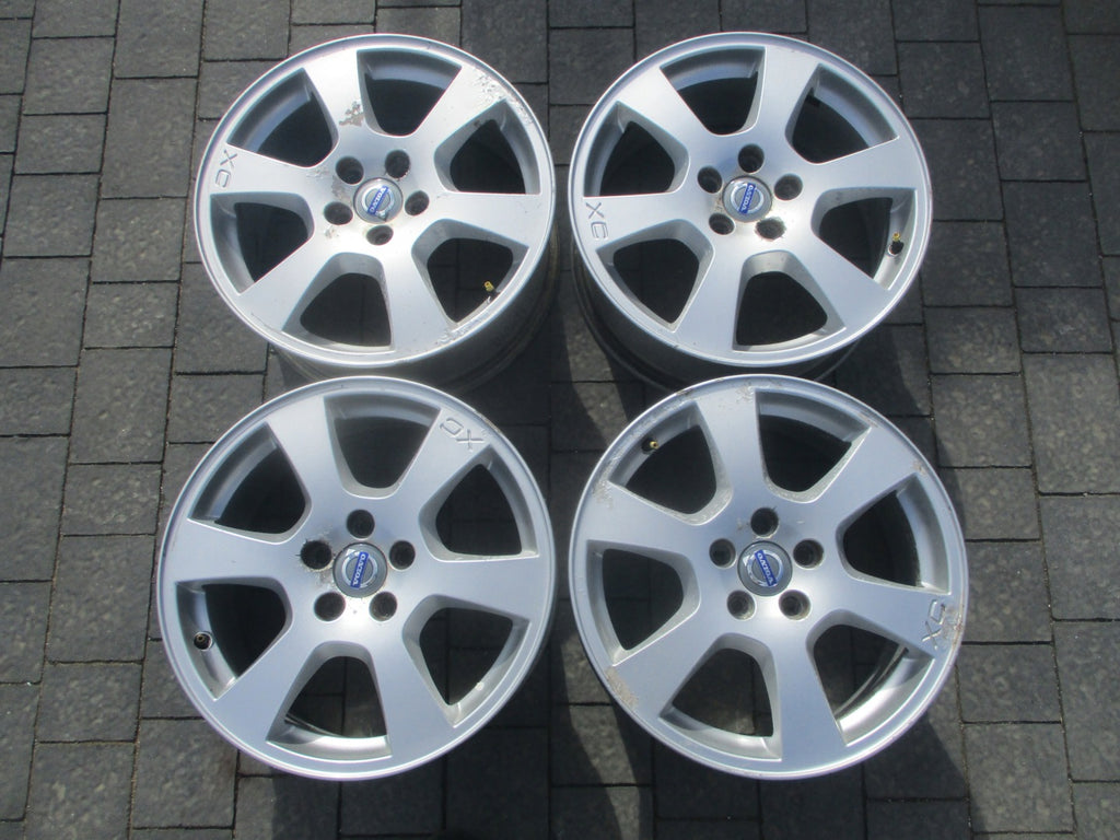4x Alufelge 17 Zoll 7.5" 5x108 55ET Glanz Silber 30671480 Volvo I Rim Wheel FEL1011951689go