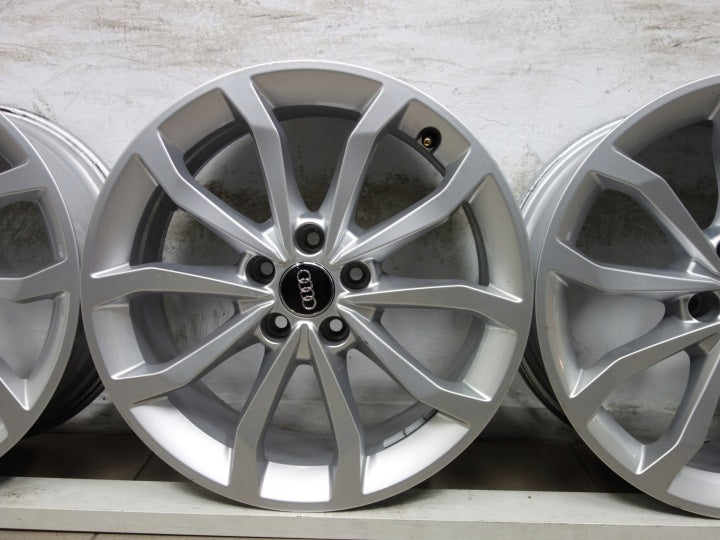 4x Alufelge 18 Zoll 7.5" 5x112 39ET Glanz Silber 8W0601025 Audi A3 Rim Wheel FEL8676777393hr