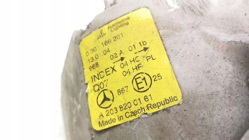 Frontscheinwerfer Mercedes-Benz A2038200161 Links Scheinwerfer Headlight SCH3514152349gy