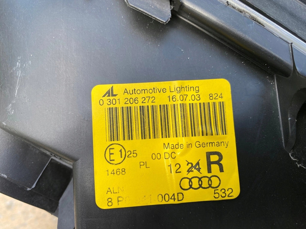 Frontscheinwerfer Audi A3 8P0941004D Xenon Rechts Scheinwerfer Headlight
