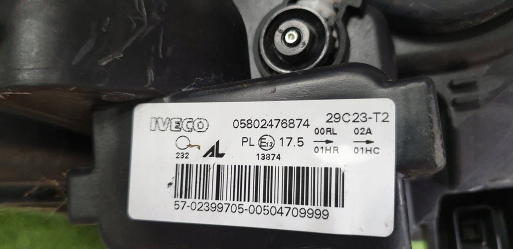 Frontscheinwerfer Iveco Daily IV 05802476874 Links Scheinwerfer Headlight SCH6081620695az