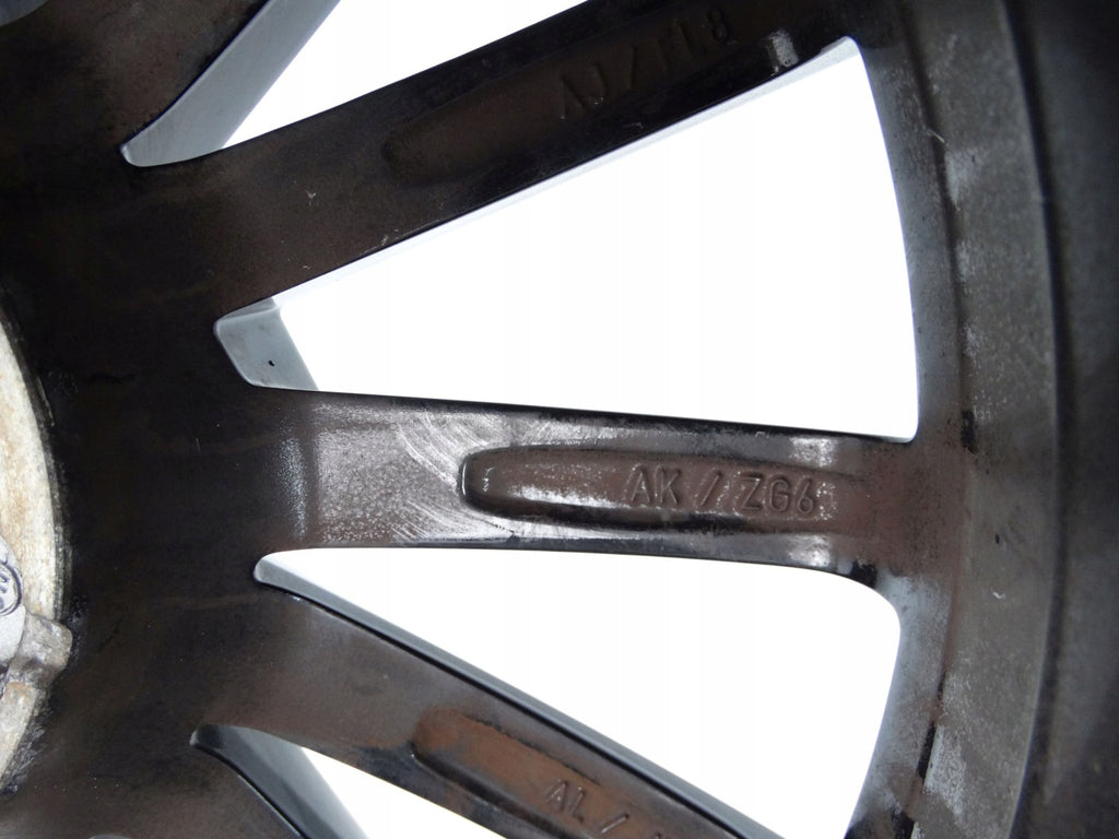 1x Alufelge 17 Zoll 7.0" 5x100 46ET Glanz Schwarz 5JA601025AL Skoda Fabia Rapid FEL4286730672lk