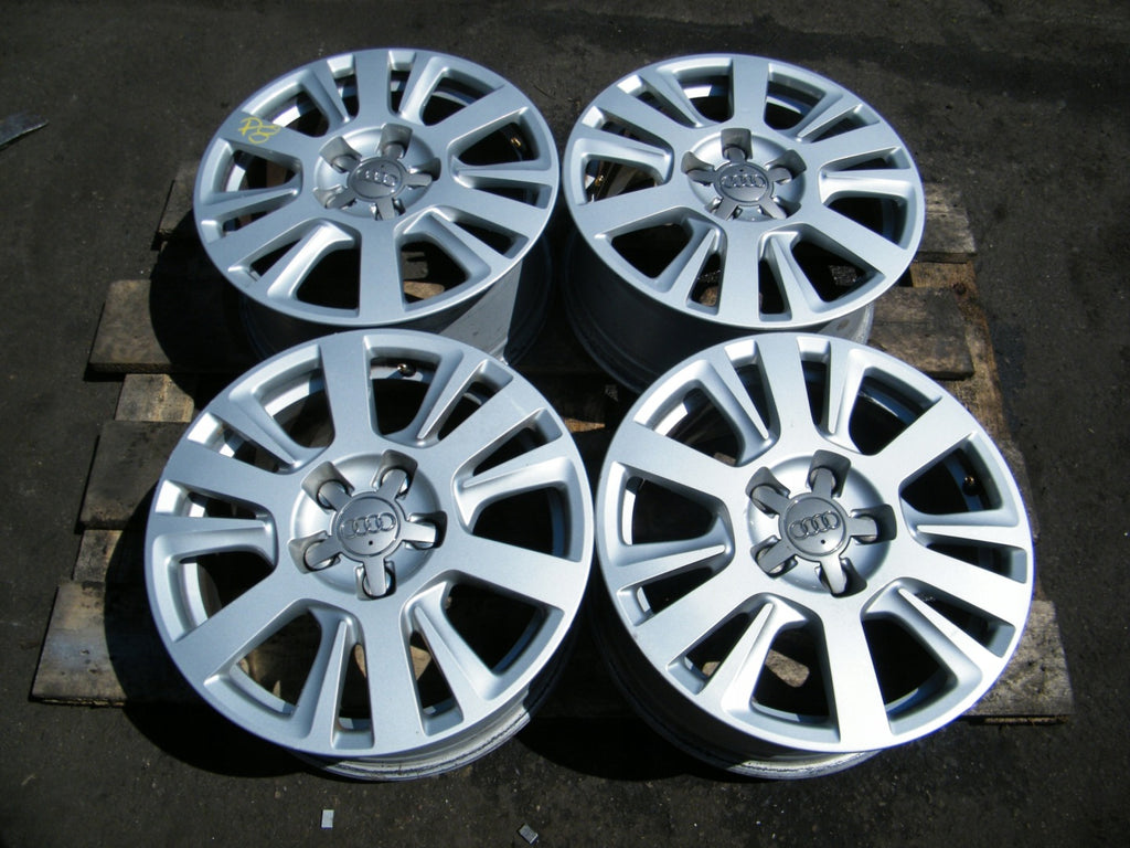 4x Alufelge 16 Zoll 7.5" 5x112 45ET Glanz Silber 8T0601025 Audi A6 A4 Passat FEL7745743672yw
