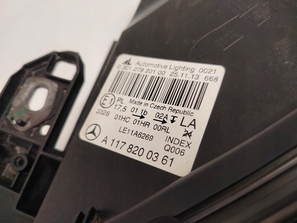 Frontscheinwerfer Mercedes-Benz Cla A1178200361 Links Scheinwerfer Headlight SCH4475589668zh