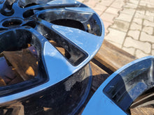 Laden Sie das Bild in den Galerie-Viewer, 2x Alufelge 18 Zoll 7.5&quot; 5x108 49ET Glanz Schwarz YP00063880 Opel Grandland X