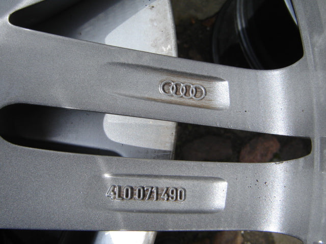 1x Alufelge 20 Zoll 9.0" 5x130 60ET Glanz Grau 4L0071490 Audi Q7 Touareg FEL8460904515wb