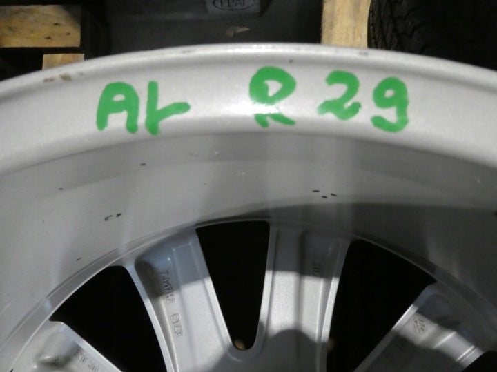 4x Alufelge 17 Zoll 7.0" 5x112 43ET Matt Silber 5N0601025M VW Tiguan Rim Wheel FEL3789077493lm