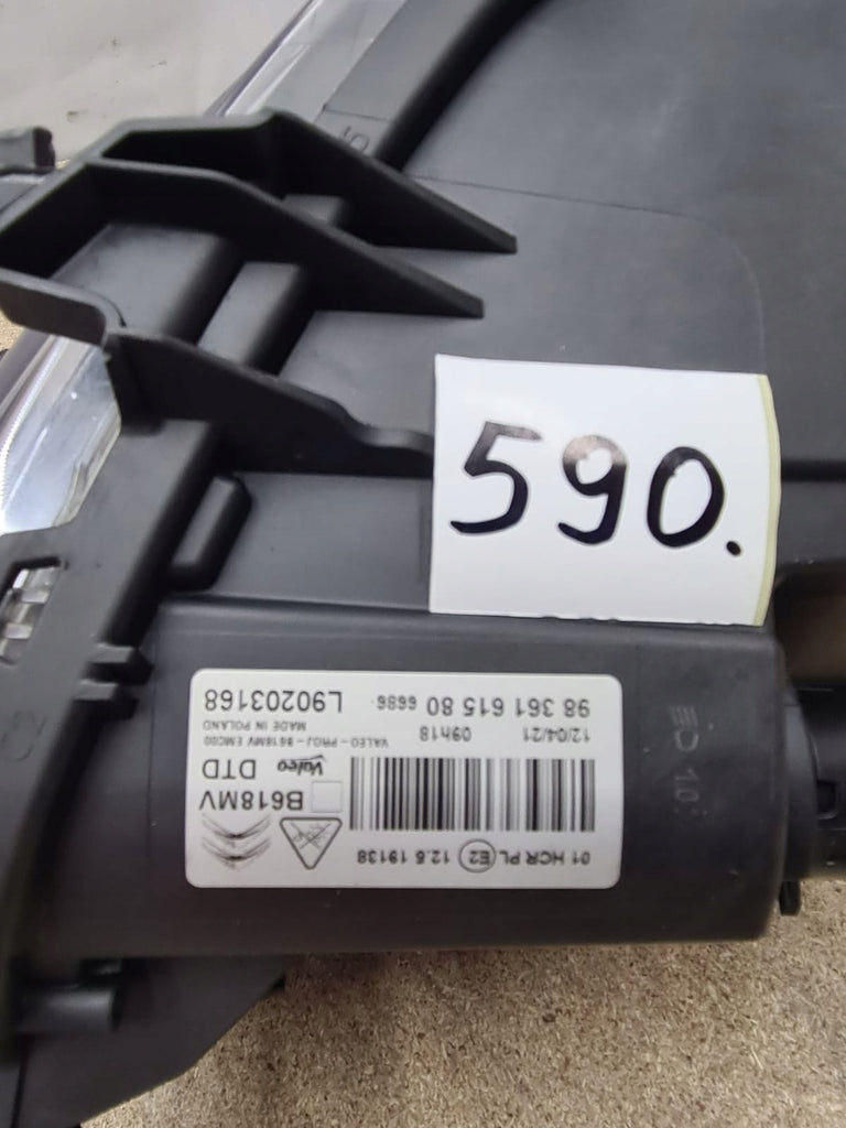 Frontscheinwerfer Citroën C3 III 9836161580 Full LED Rechts Headlight