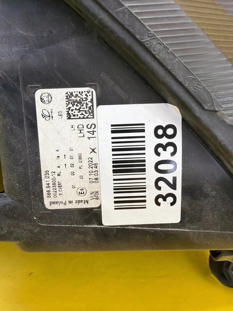 Frontscheinwerfer Skoda Kodiaq 566941035 LED Links Scheinwerfer Headlight SCH9372012988ry