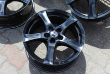 Load image into Gallery viewer, 4x Alufelge 17 Zoll 7.0" 5x114.3 40ET Glanz Schwarz KBA-48362- Hyundai I FEL4119468009rv