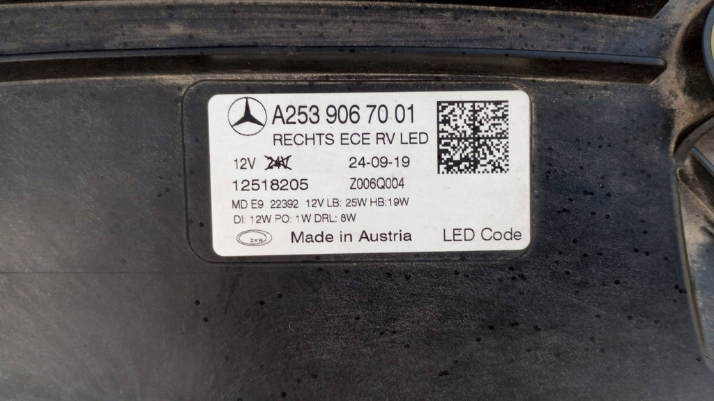 Frontscheinwerfer Mercedes-Benz Glc A2539066901 Ein Satz Scheinwerfer Headlight SCH7053429378ct