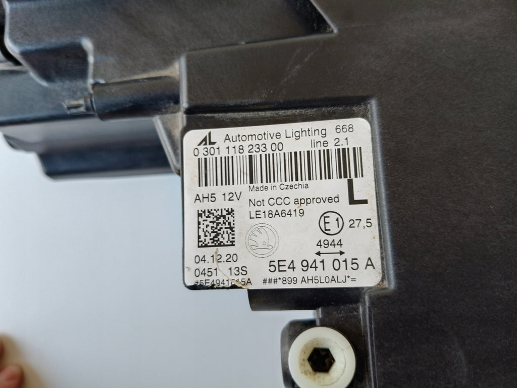 Frontscheinwerfer Skoda Octavia 5e3 IV 5E4941015A Full LED Links Headlight SCH6117954844tf