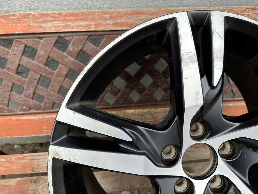 1x Alufelge 18 Zoll 7.5" 5x108 50 5ET Matt Schwarz 31445812 Volvo Xc40 Rim Wheel FEL2142608823xw