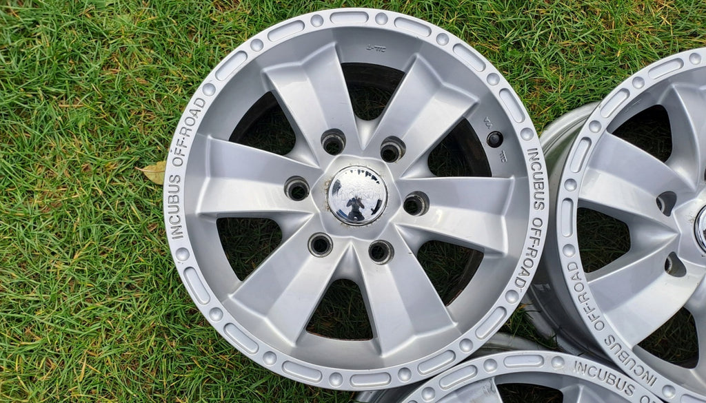 4x Alufelge 15 Zoll 7.0" 6x139.7 41ET Mitsubishi Pajero Rim Wheel FEL6726451533wt