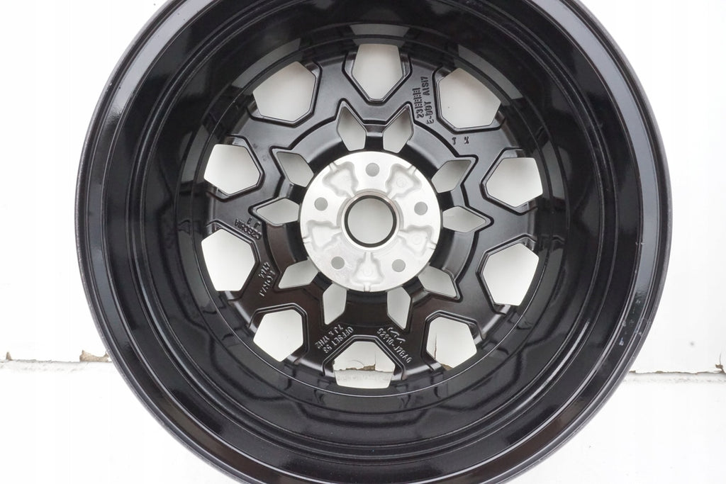 1x Alufelge 17 Zoll 7.0" 5x114.3 53ET Glanz Schwarz 52910-J7BA0 Kia Ceed