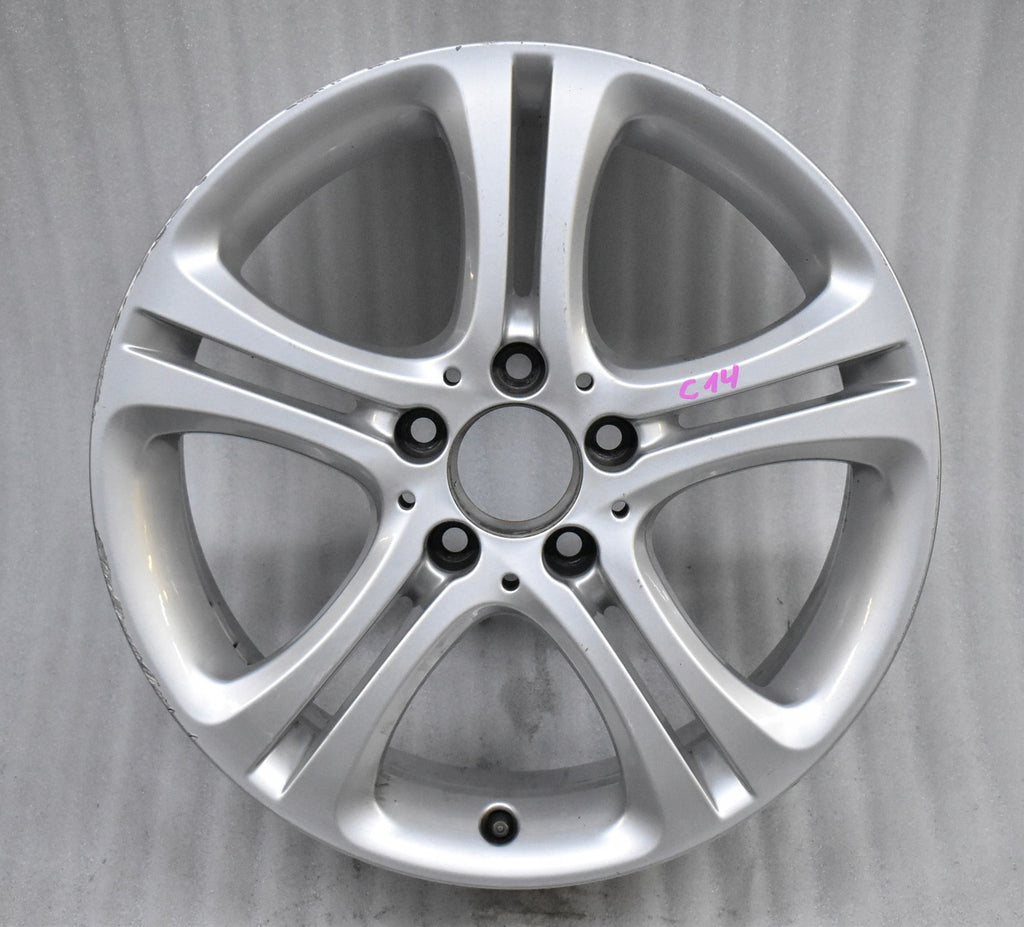 1x Alufelge 17 Zoll 7.5" 5x112 52,5ET A2464010100 Mercedes-Benz W176 Rim Wheel