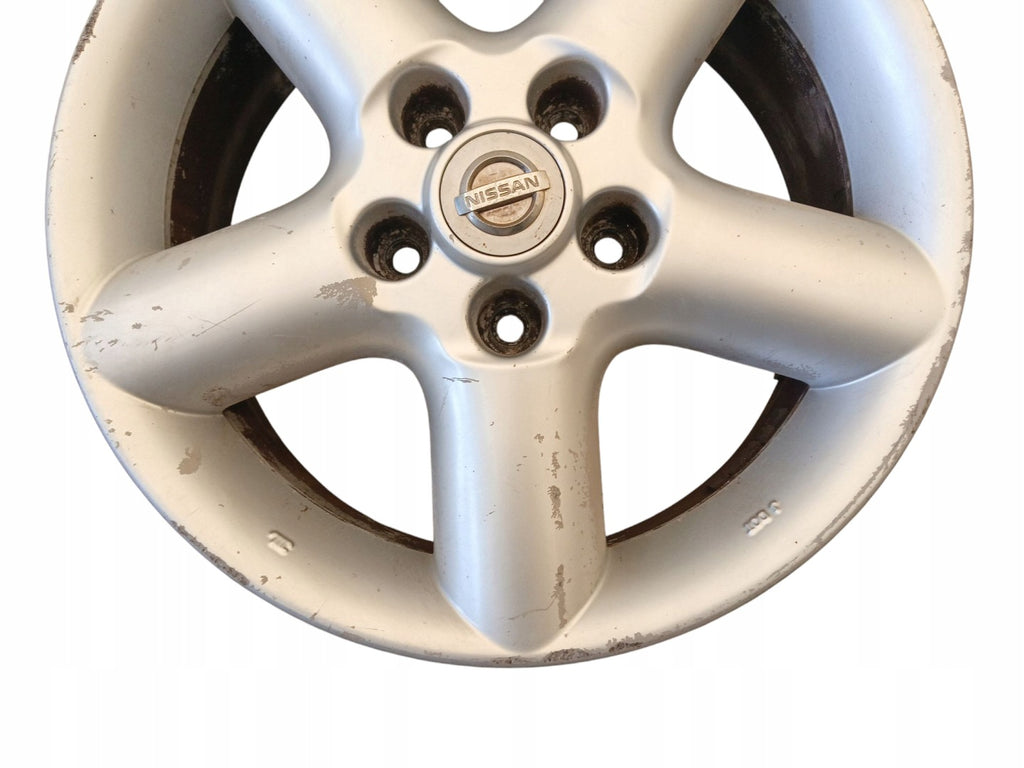 4x Alufelge 16 Zoll 6.5" 5x114.3 Glanz Silber Nissan X-Trail I T30 Rim Wheel FEL9778772044ul