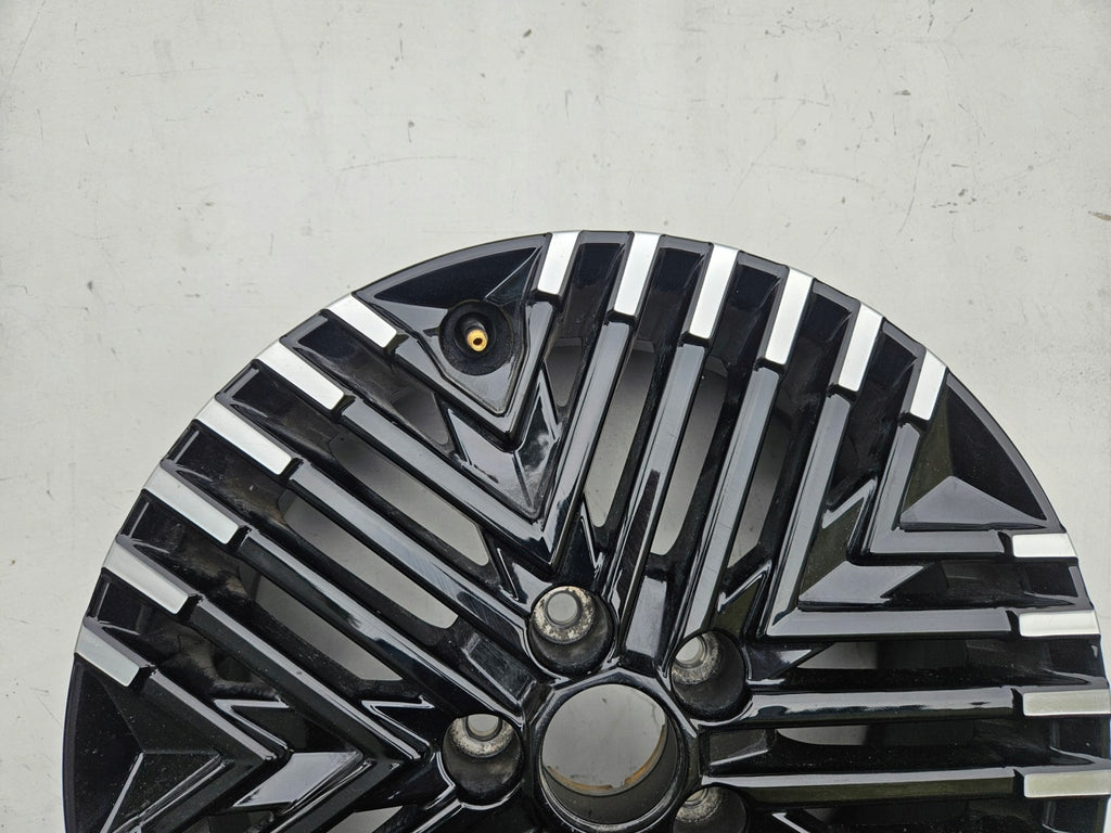 1x Alufelge 17 Zoll 6.5" 5x114.3 45ET Glanz Schwarz Nissan Leaf Rim Wheel FEL2546655695my