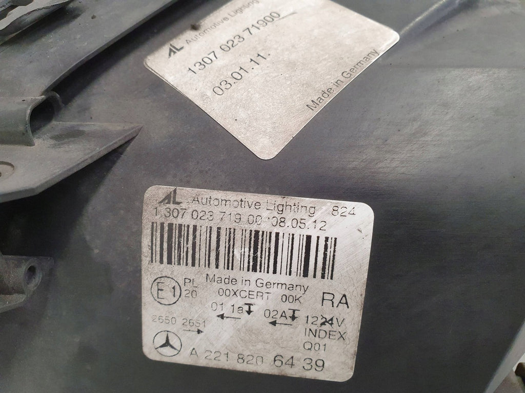 Frontscheinwerfer Mercedes-Benz W221 A2218206439 Rechts Scheinwerfer Headlight SCH9068040130rc