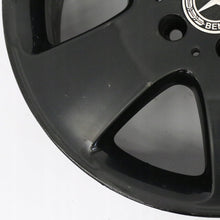 Load image into Gallery viewer, 1x Alufelge 17 Zoll 8.0" 5x112 43ET Glanz Schwarz A2214010302 Mercedes-Benz W221 FEL1382310048wg