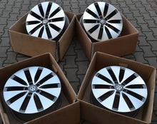 Load image into Gallery viewer, 4x Alufelge 18 Zoll 7.5&quot; 5x112 51ET Glanz Graphit 1K0601025 Mg Golf V Rim Wheel