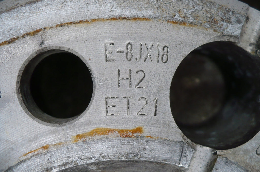 1x Alufelge 18 Zoll 8.0" 5x112 21ET Glanz Silber 95B601025 Porsche Macan