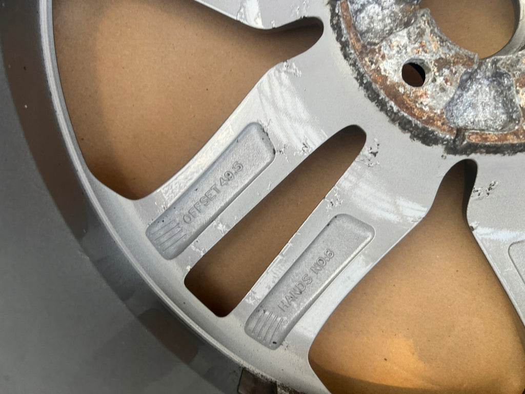 1x Alufelge 19 Zoll 7.5" 5x114.3 Glanz 52910-2W410 Hyundai Tucson Santa Fe