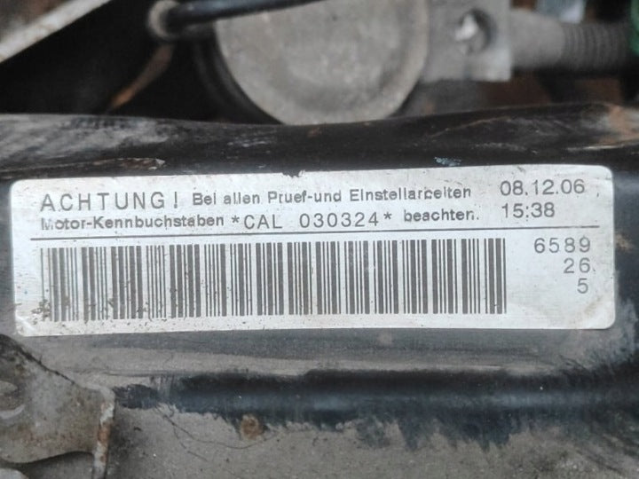 Motor Audi Q5 CALB CAL 3.2 199kW Benzin Engine Unkomplett MOT3351508124zr