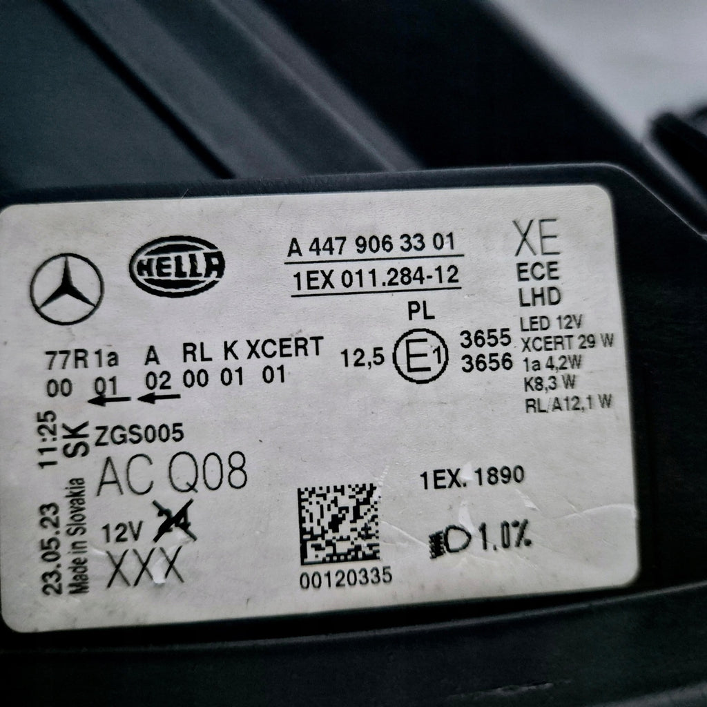 Frontscheinwerfer Mercedes-Benz Vito W447 A4479063301 Full LED Rechts Headlight SCH8604526867db
