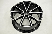 Laden Sie das Bild in den Galerie-Viewer, 4x Alufelge 18 Zoll 7.5&quot; 5x100 39ET Glanz Schwarz 8X0601025BP Audi A1 Rim Wheel