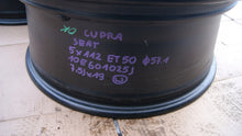 Load image into Gallery viewer, 1x Alufelge 19 Zoll 7.5" 5x112 50ET Matt Schwarz 10E601025 Cupra Born I FEL8527357788nn