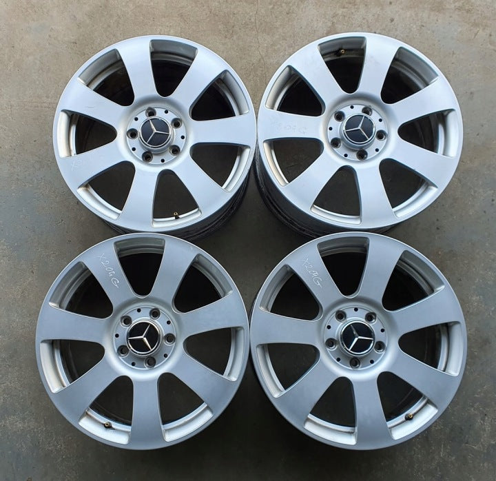 4x Alufelge 17 Zoll 7.5" 5x112 47 5ET A2044013502 Mercedes-Benz X204 Rim Wheel FEL3993629353tw