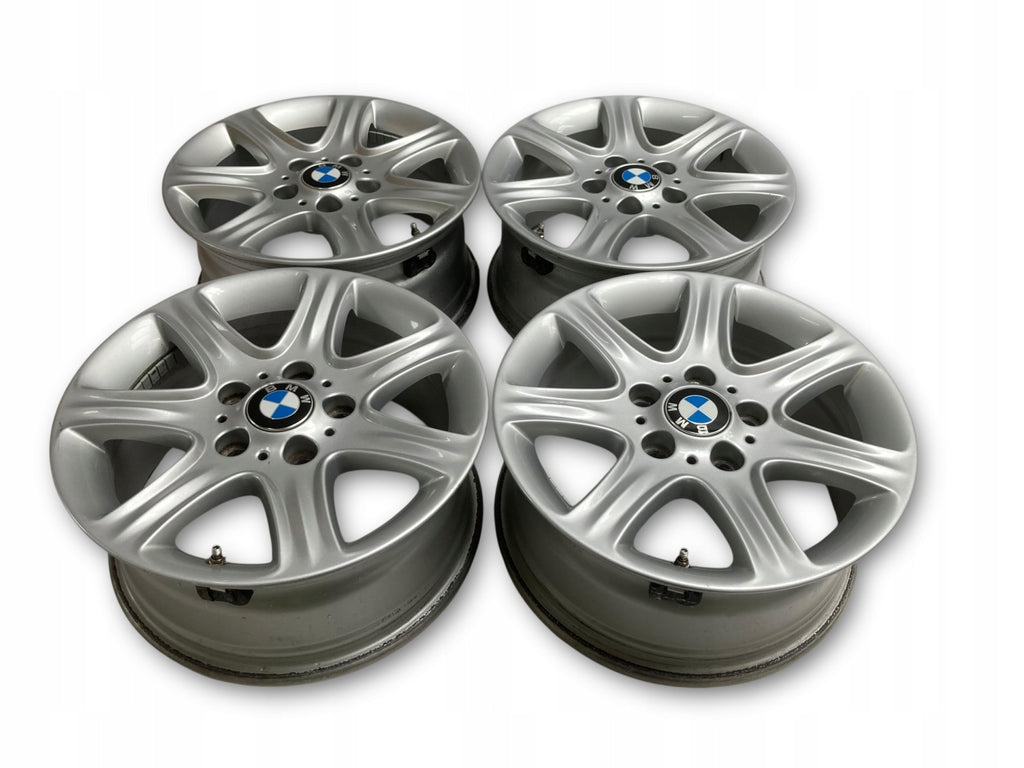 4x Alufelge 16 Zoll 7.0" 5x120 40ET Silber BMW 1 F21 F20 Rim Wheel FEL1078525125uh