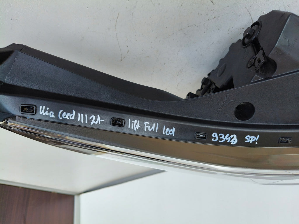Frontscheinwerfer Kia Ceed 92102-J7500 Full LED Rechts Scheinwerfer Headlight SCH2236307292tk
