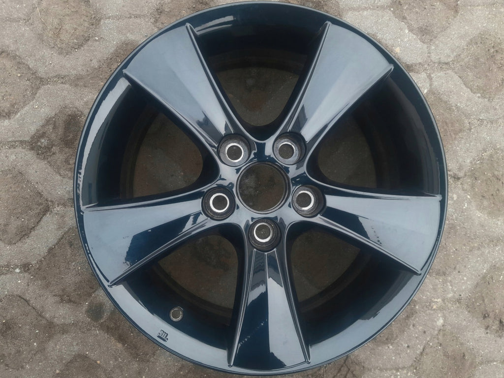 1x Alufelge 16 Zoll 6.5" 5x114.3 39ET Glanz Toyota Rim Wheel FEL2049383334vd