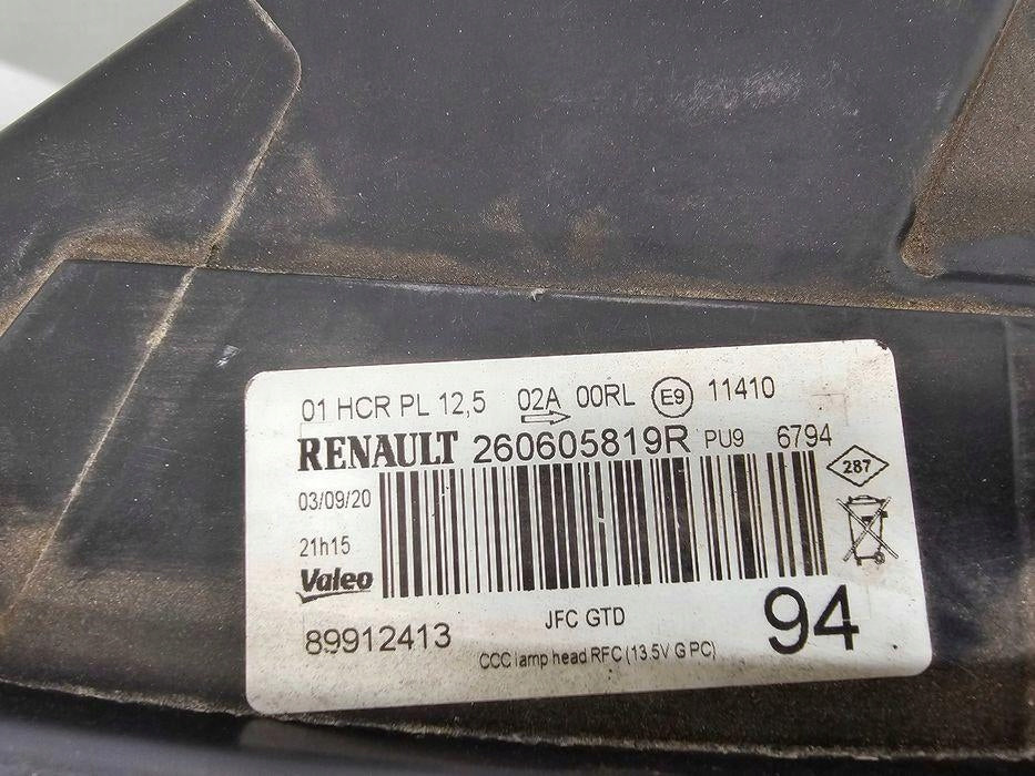 Frontscheinwerfer Renault Espace V 103419012309 LED FALSE Scheinwerfer Headlight SCH6051824223pc