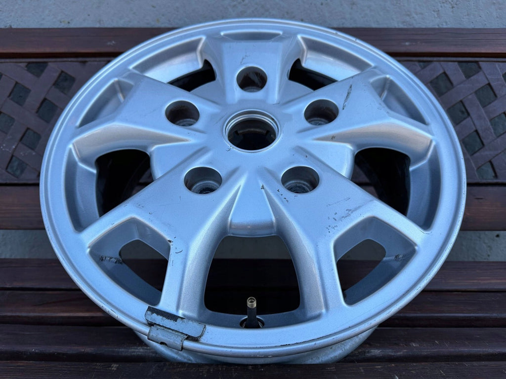 1x Alufelge 16 Zoll 6.5" 5x160 60ET Glanz Silber BK21-BC Ford Transit Custom FEL4974569915fp