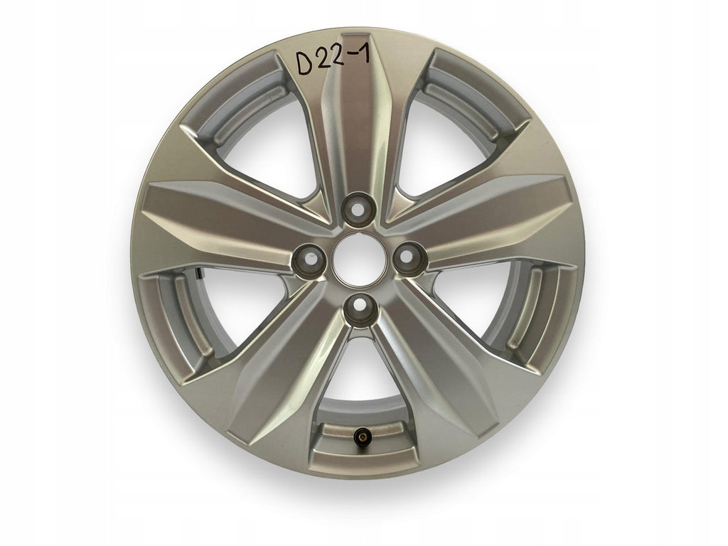 1x Alufelge 16 Zoll 6.5" 4x100 45ET Glanz 403009186 Renault Sandero Stepway