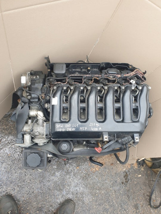 Motor BMW E60 E61 84073499 3.0 218PS 257TKm Diesel Engine Unkomplett MOT4137224042eq