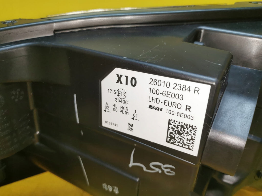 Frontscheinwerfer Renault Zoe 260102384R Full LED Rechts Scheinwerfer Headlight SCH9815169077mp